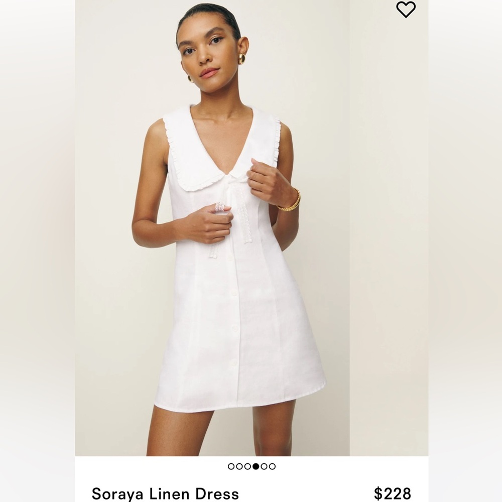 Reformation - Soraya Linen Dress